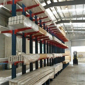 Heavy Duty Single Face Industrial Steel Cantilever Rack (5)